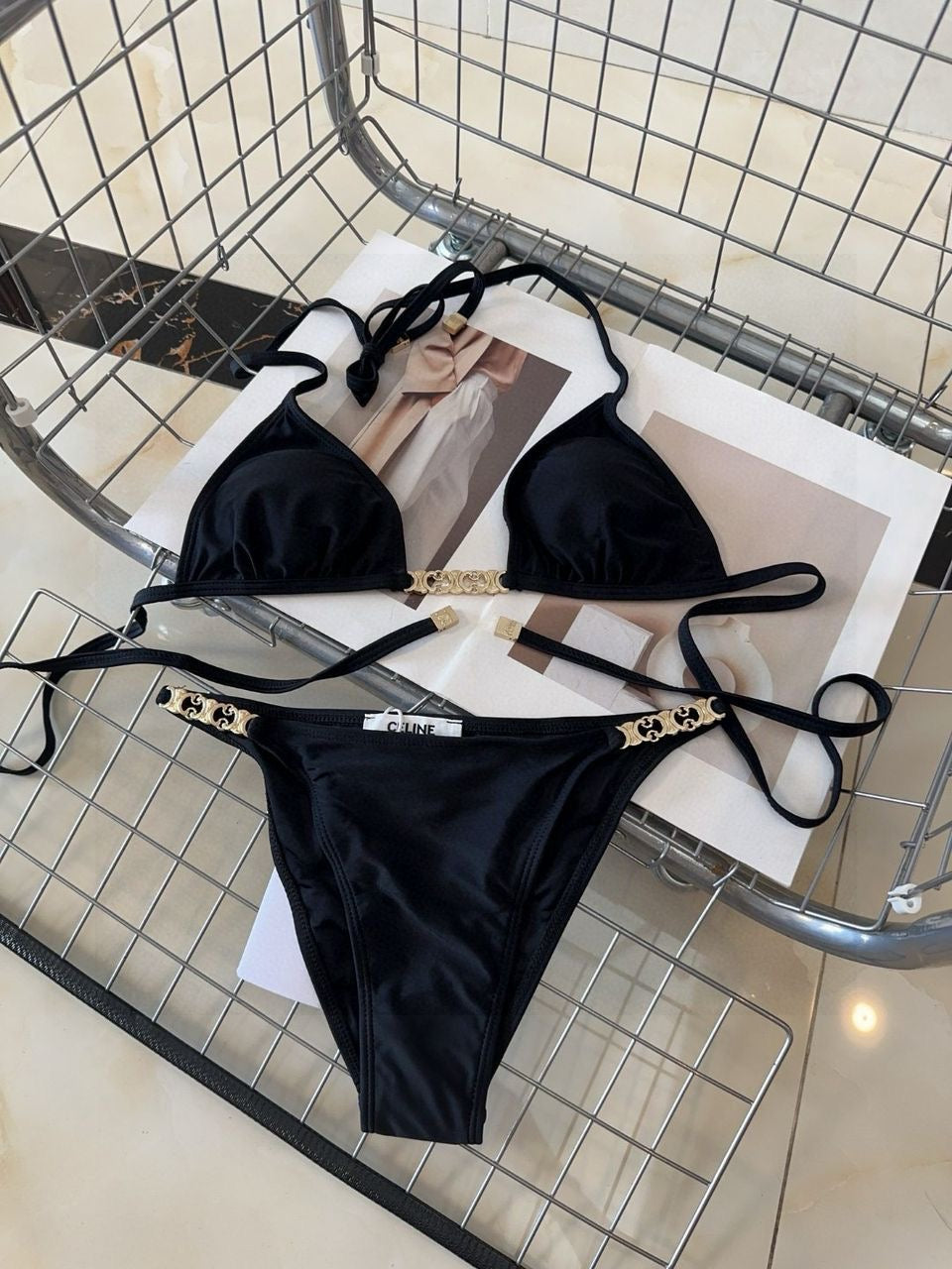 Black bikini