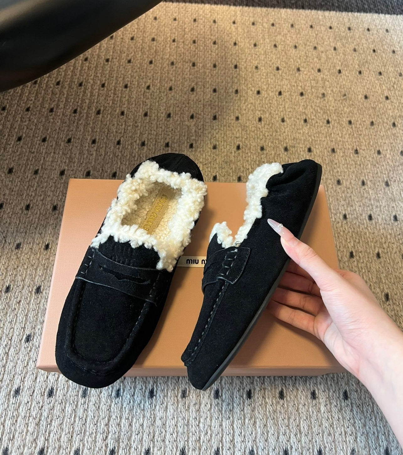 Shearling Loafers