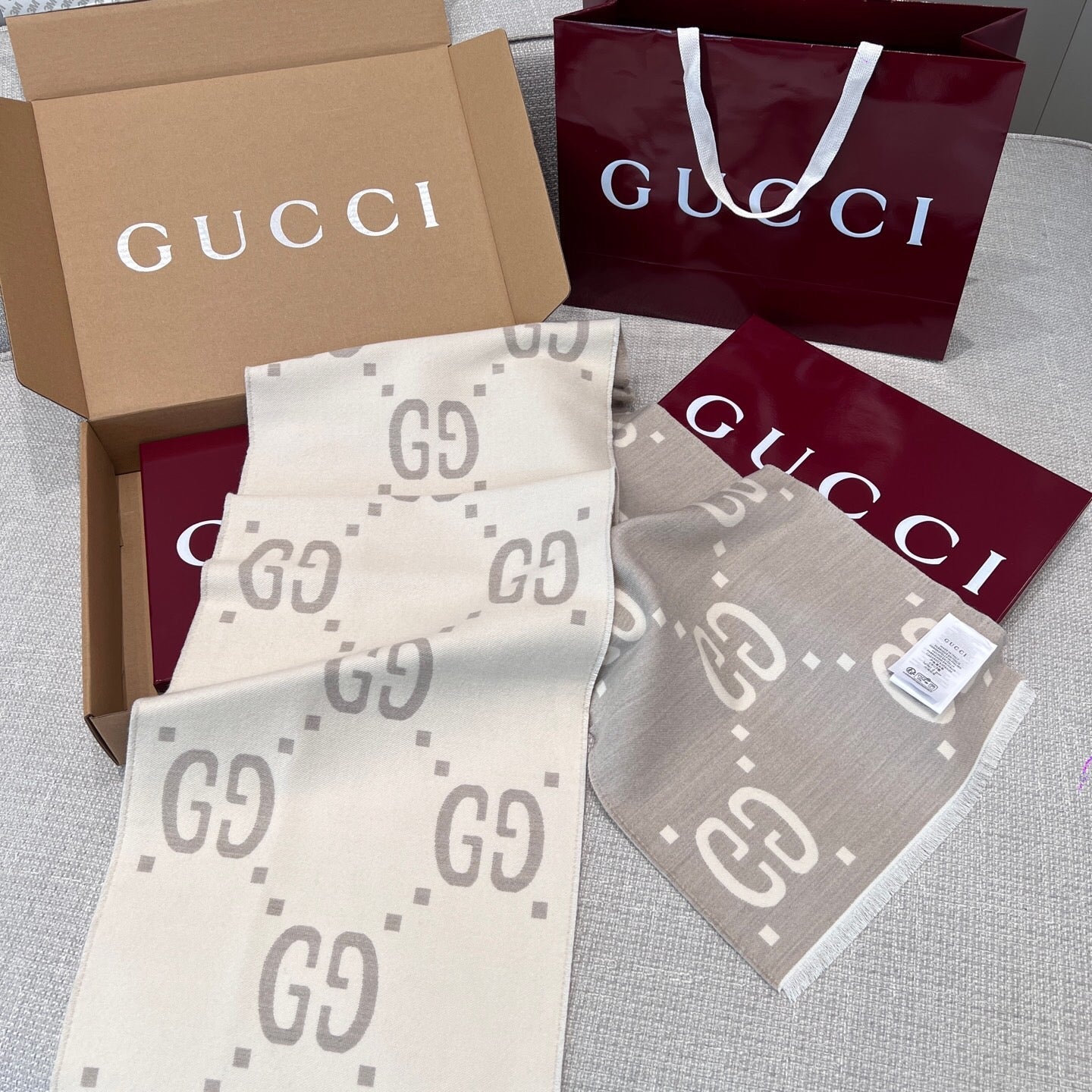 GG Cashmere Scarf
