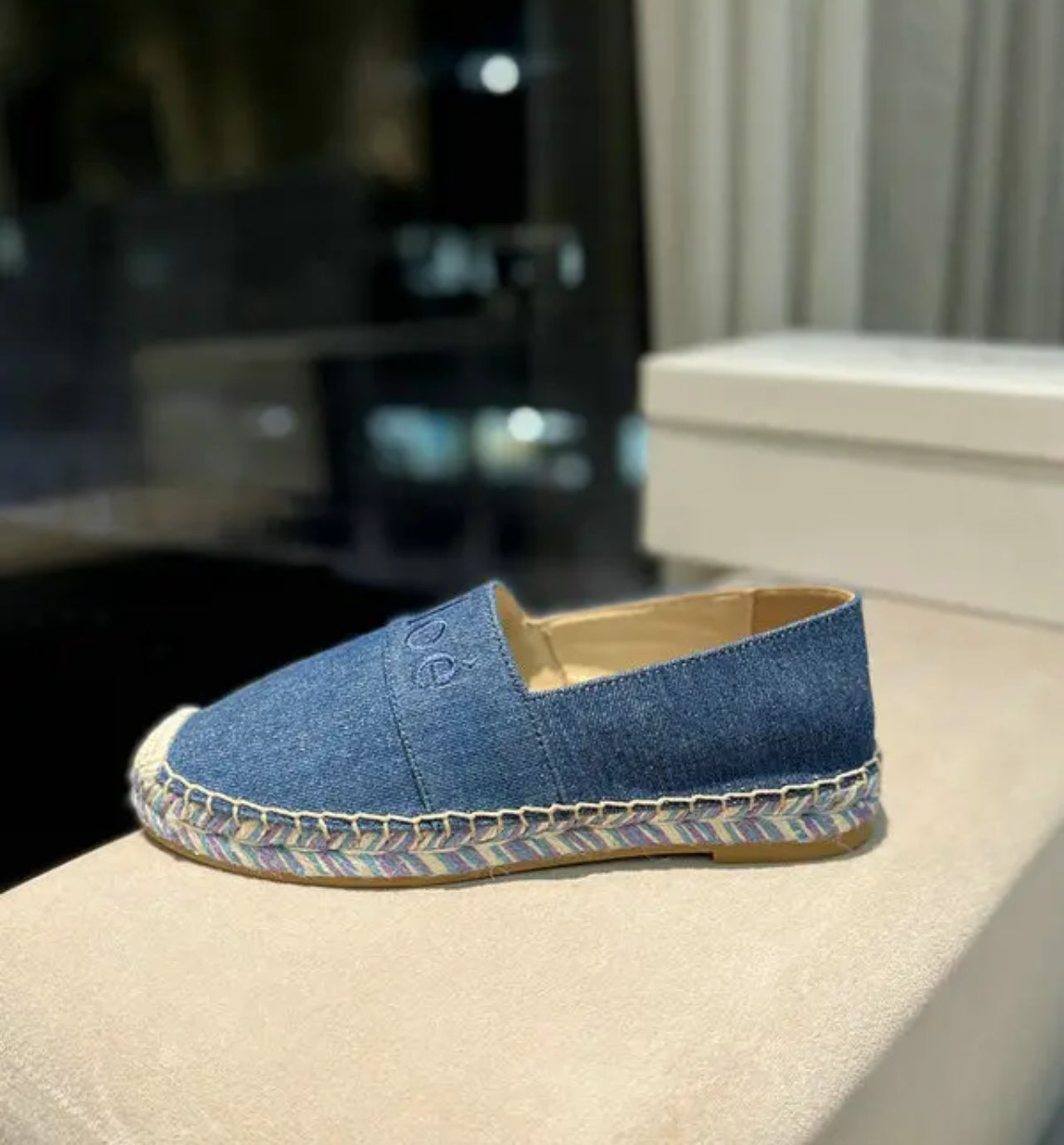 Denim Espadrilles