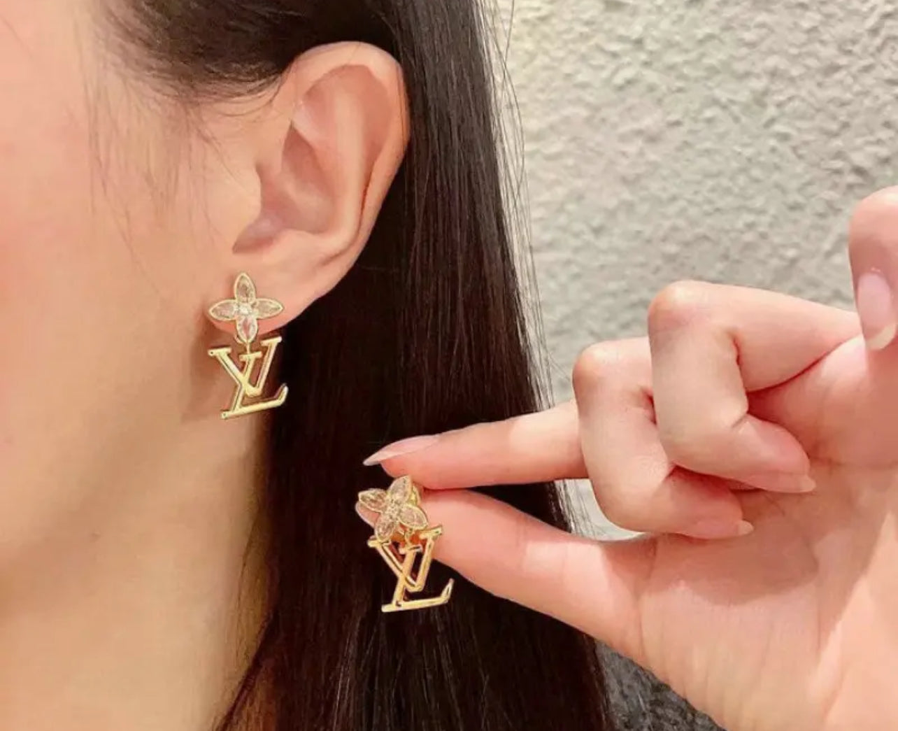 Logo Earrings