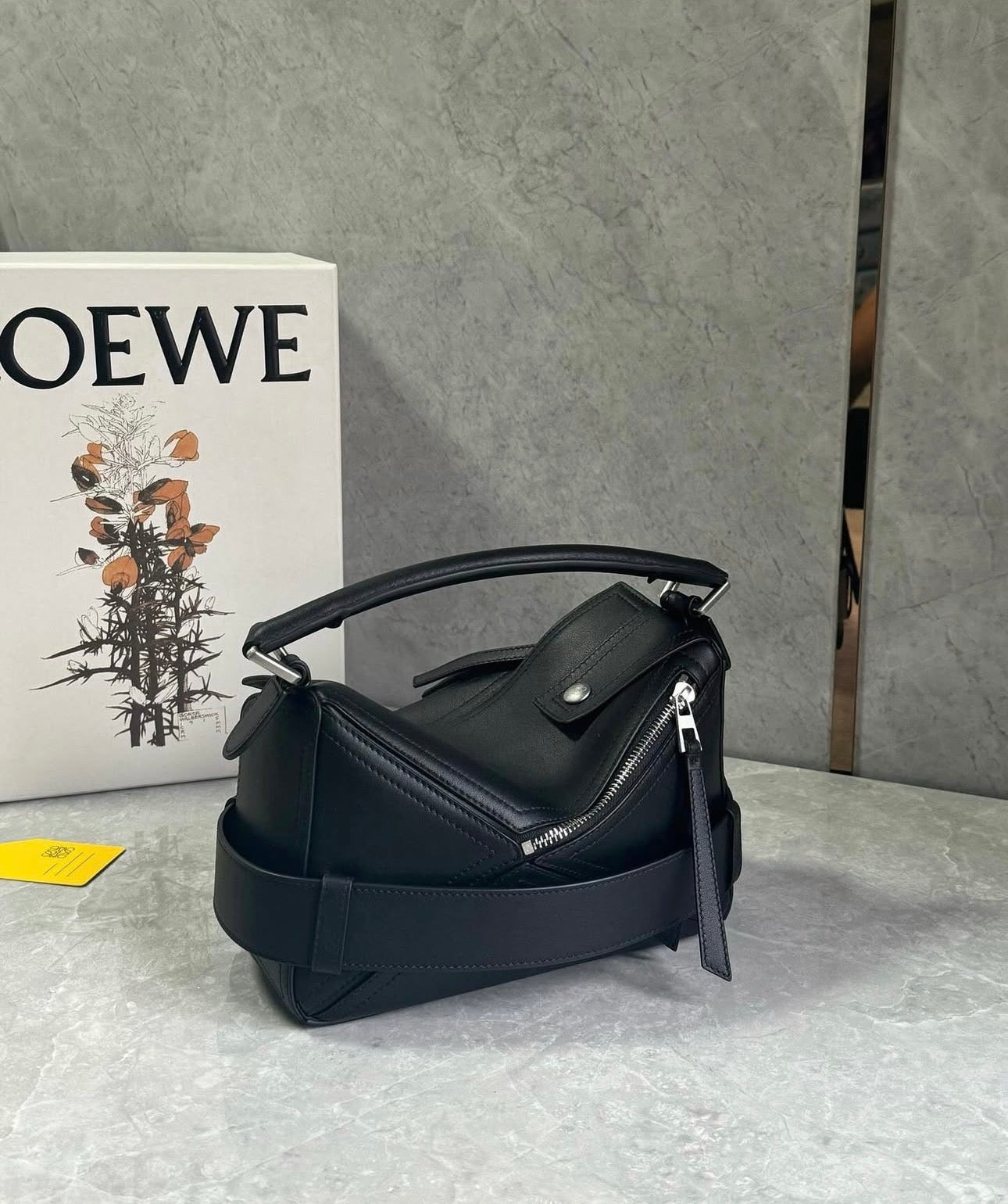 Small Puzzle Biker Bag