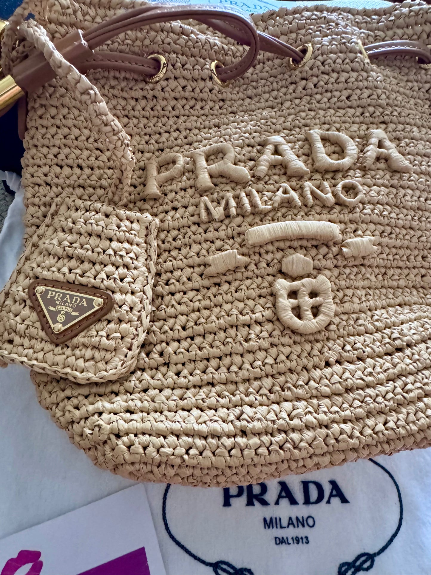 Raffia Mini Bag