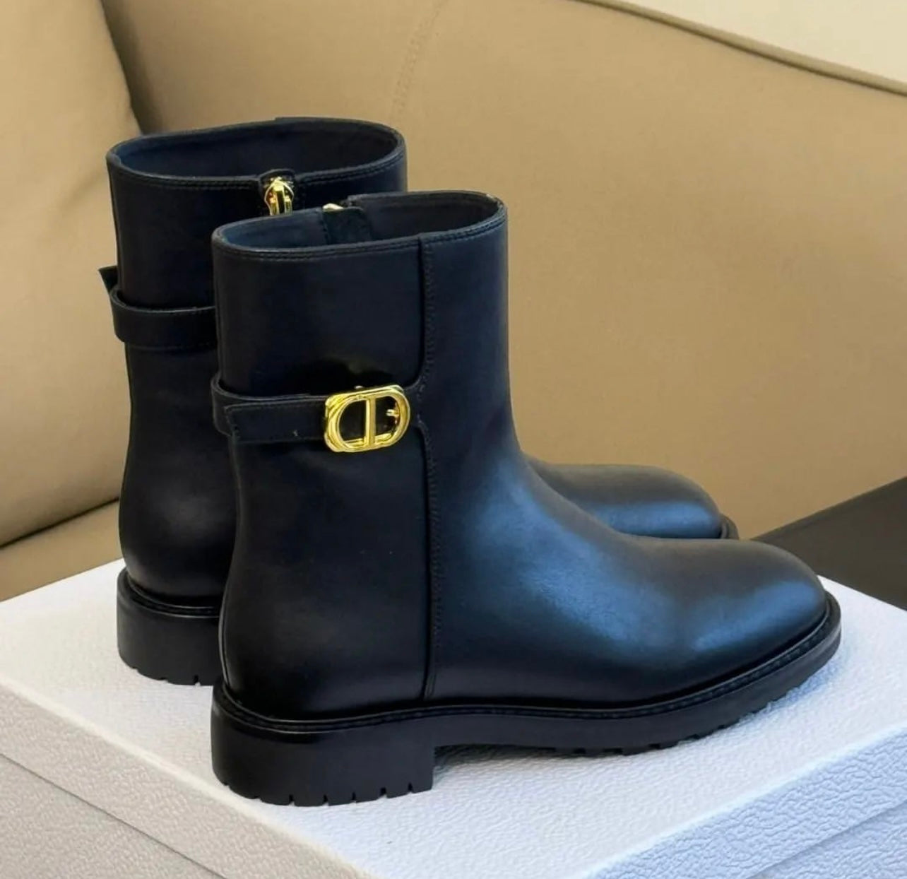 CD Leather Boots