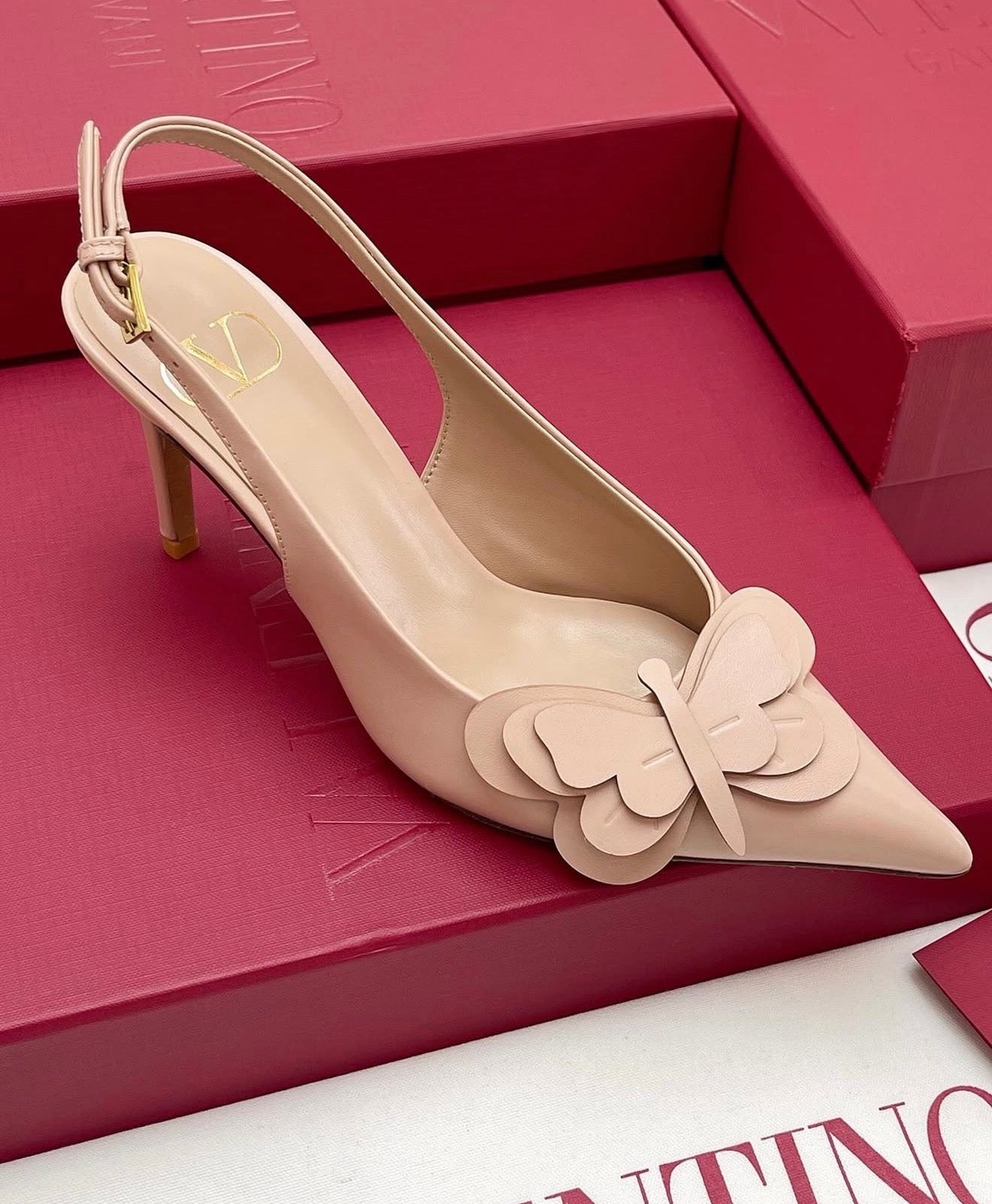 Butterfly Slingbacks