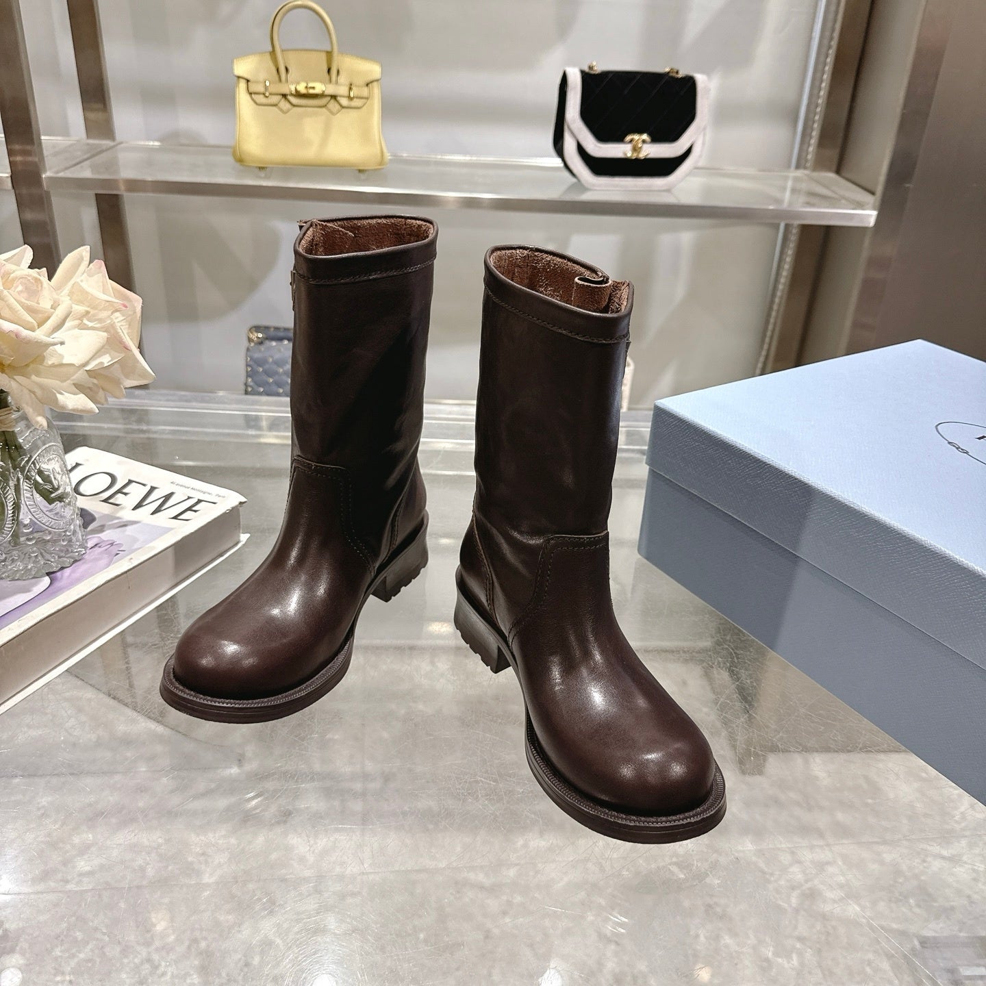 Leather Boots