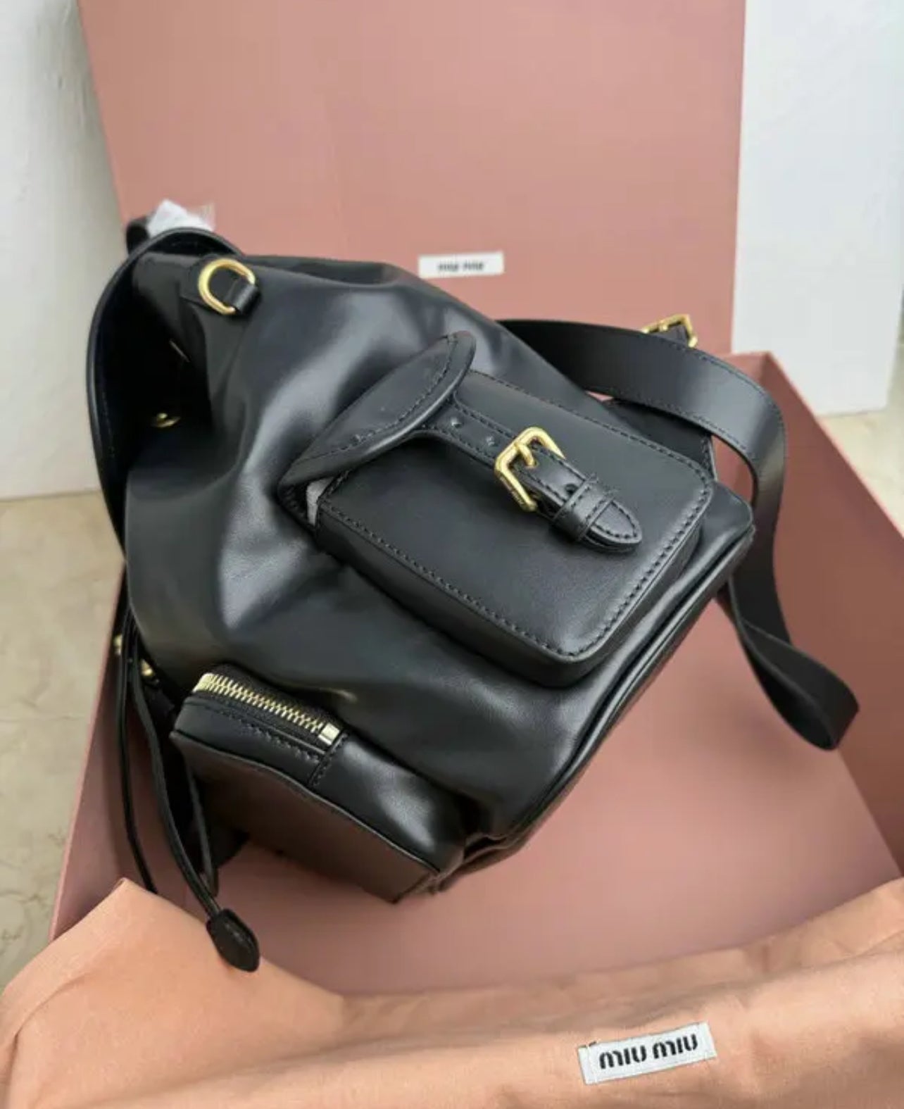 Leather Backpack