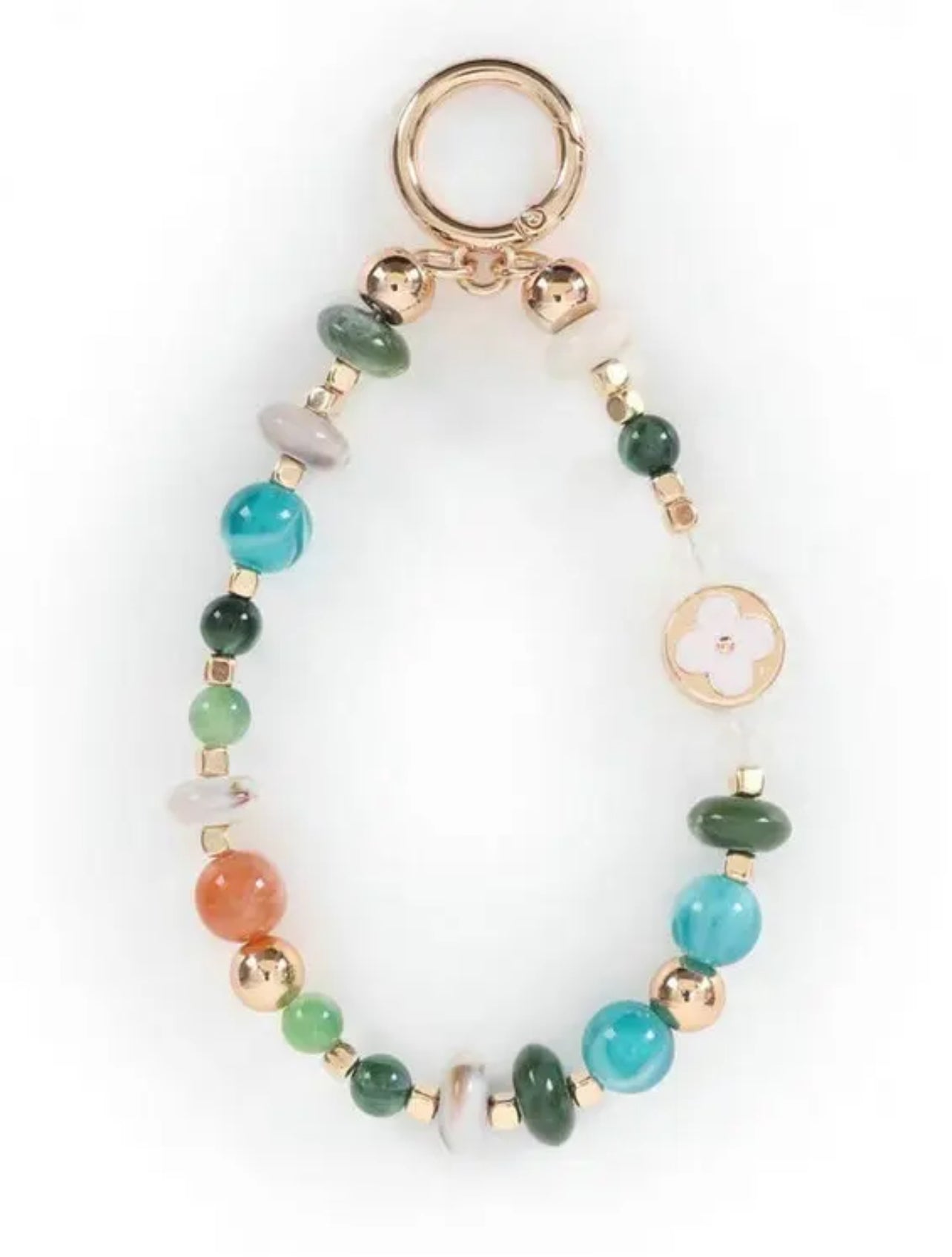 Beaded Bag Charm/Keychain