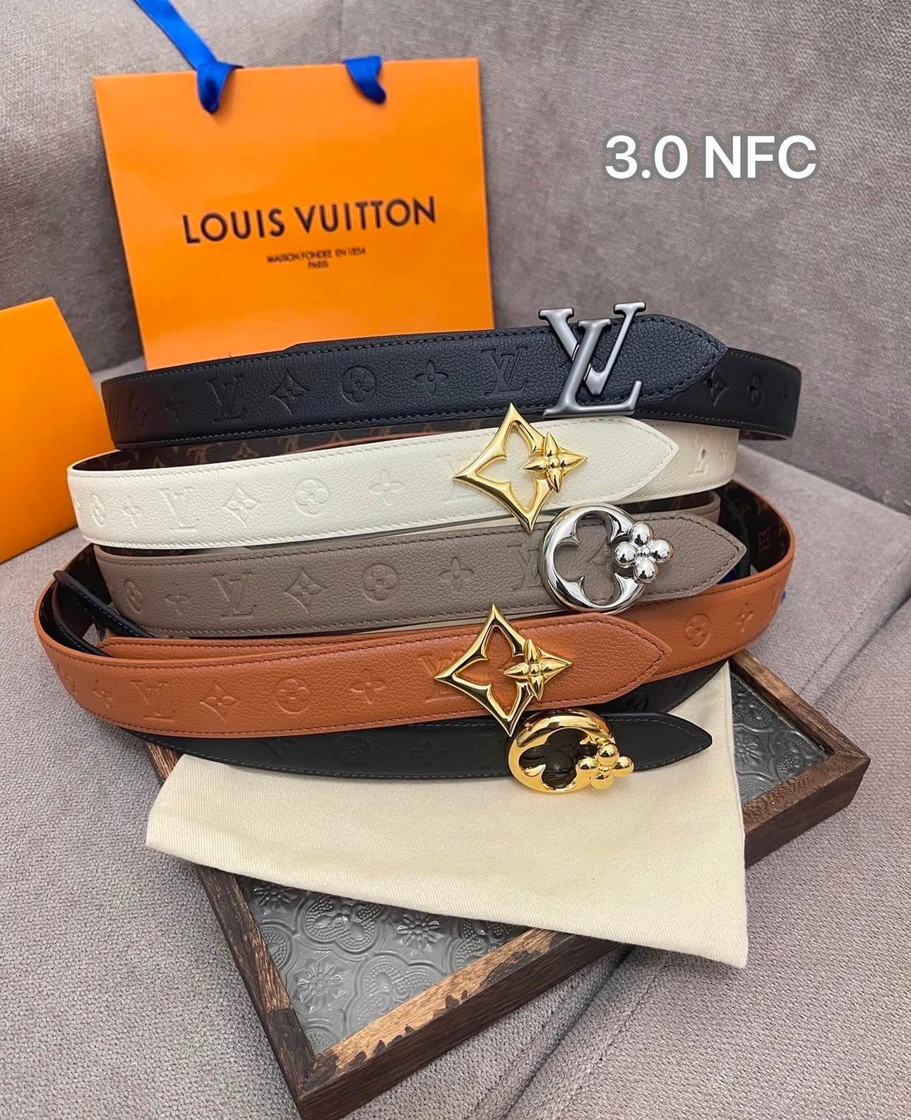 Monogram Belt