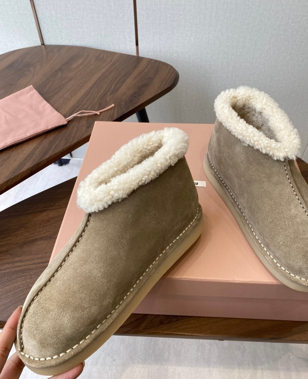 Shearling Boots