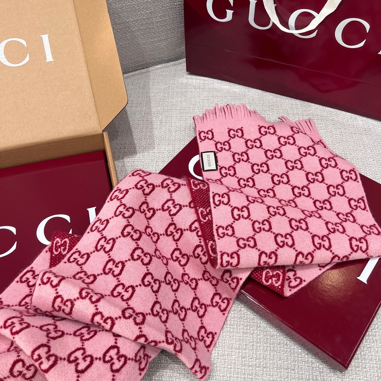 GG Cashmere Scarf