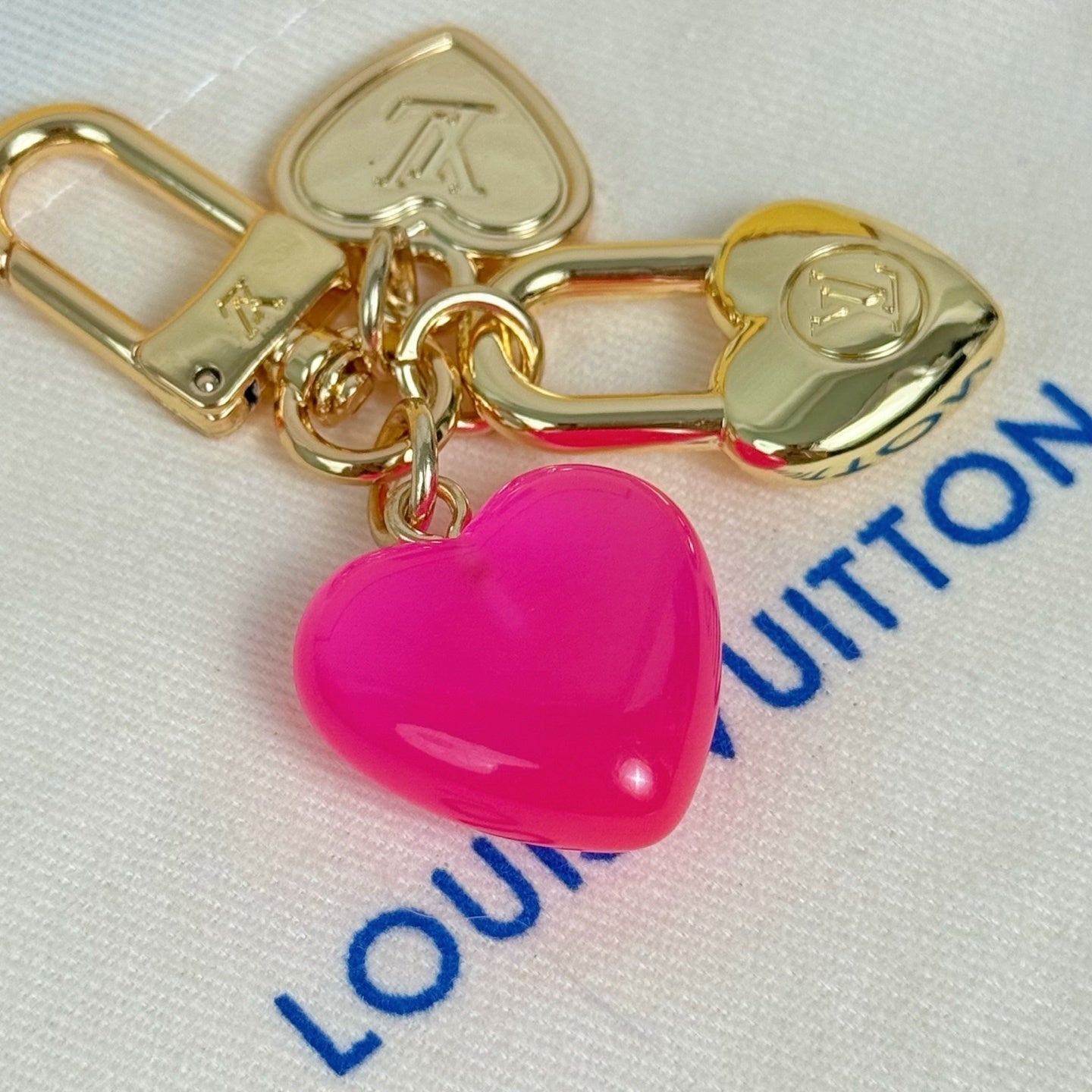 Heart Bag Charm/Keychain