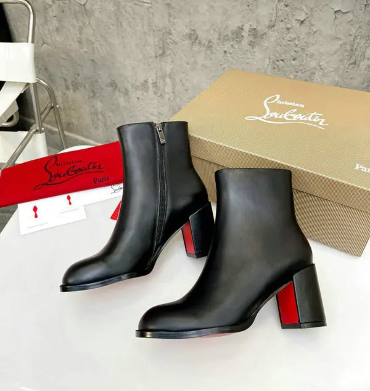 Leather Boots