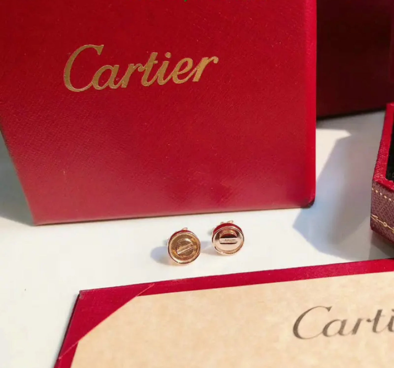 Love Stud Earrings