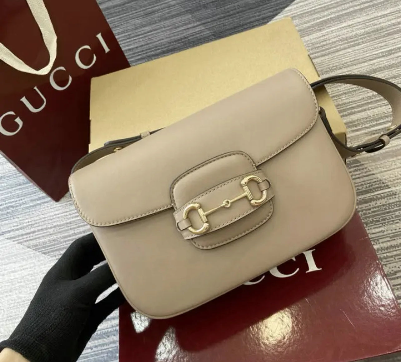 1955 Horsebit Small Shoulder Bag