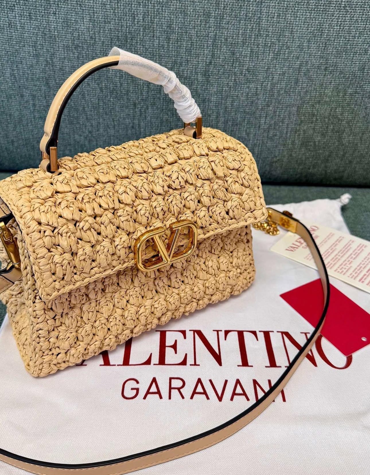 Raffia Mini Bag