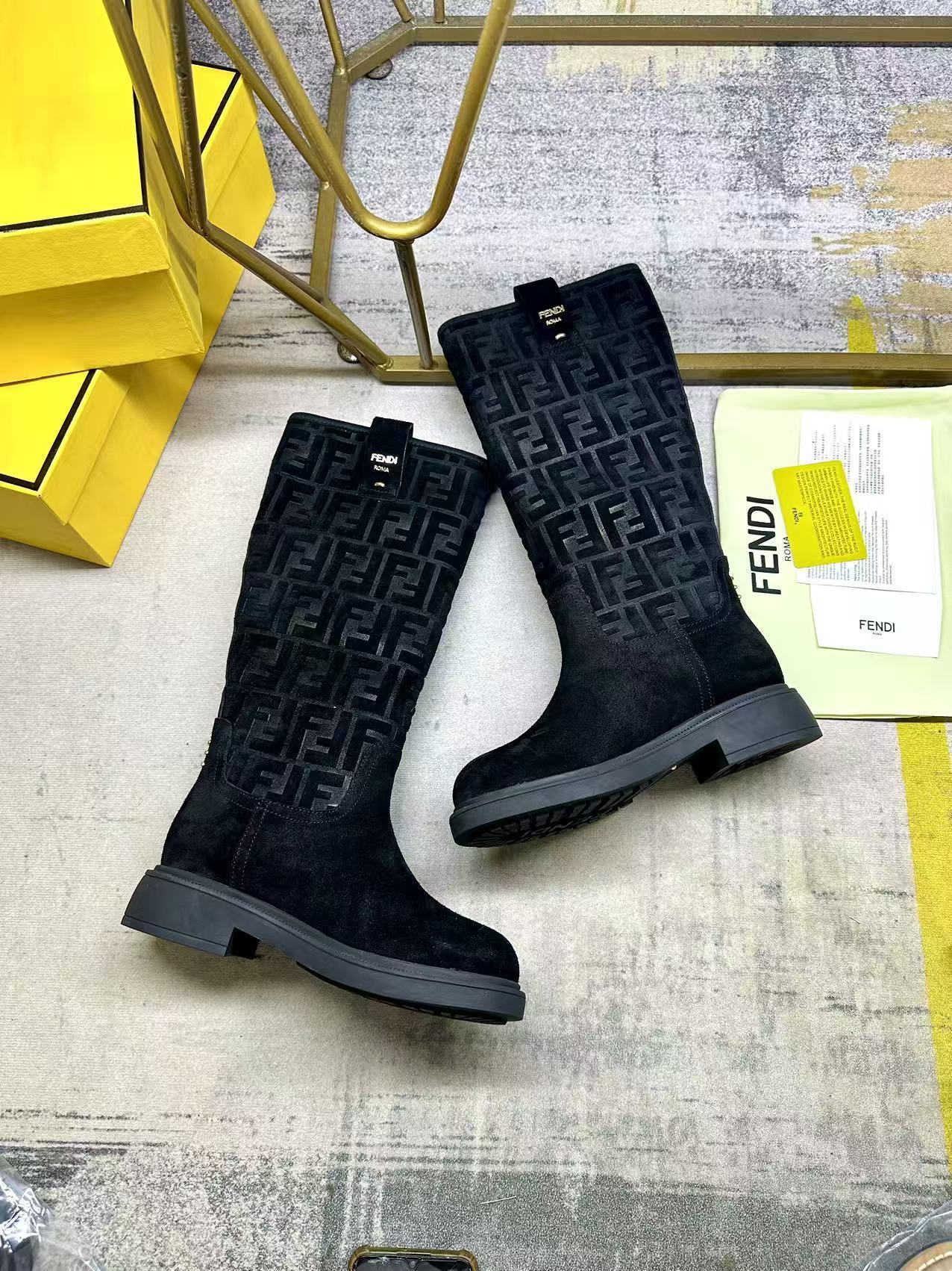 FF Suede Boots