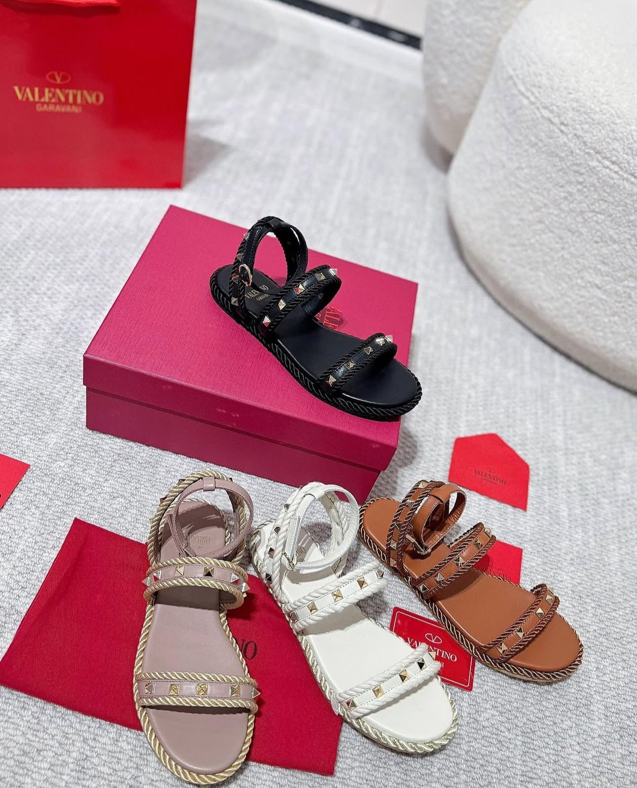Studded Sandals