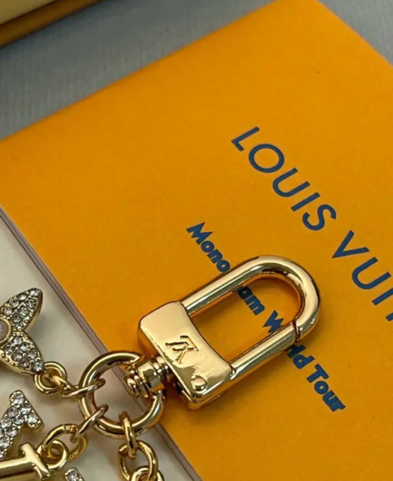 Logo Bag Charm/Keychain