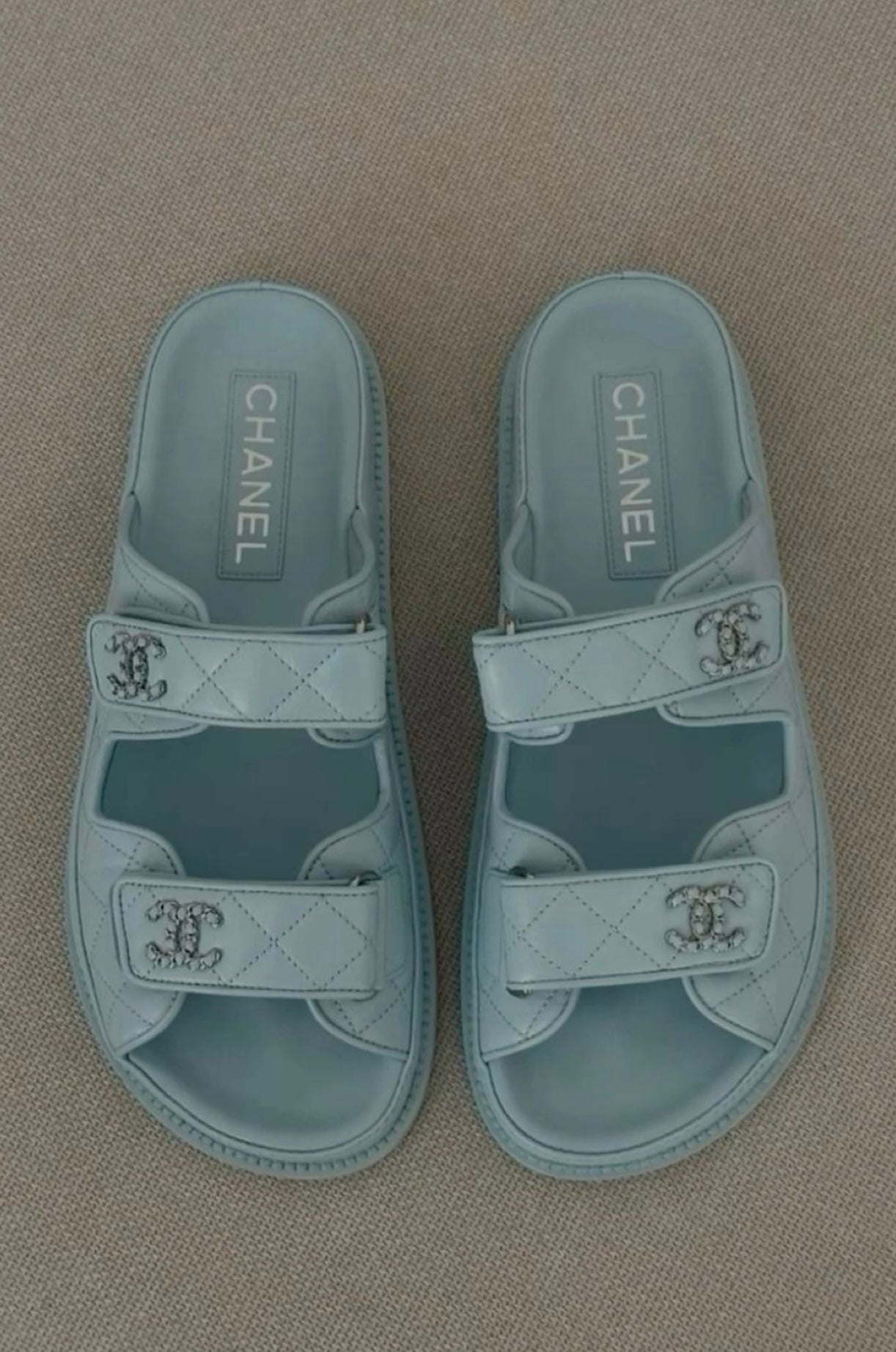Baby Blue Sandals