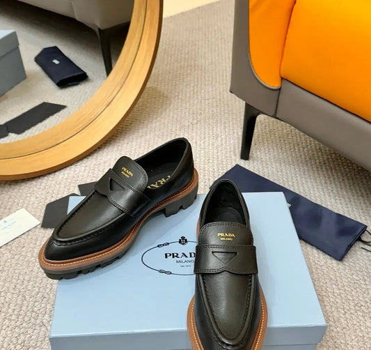 Leather Loafers