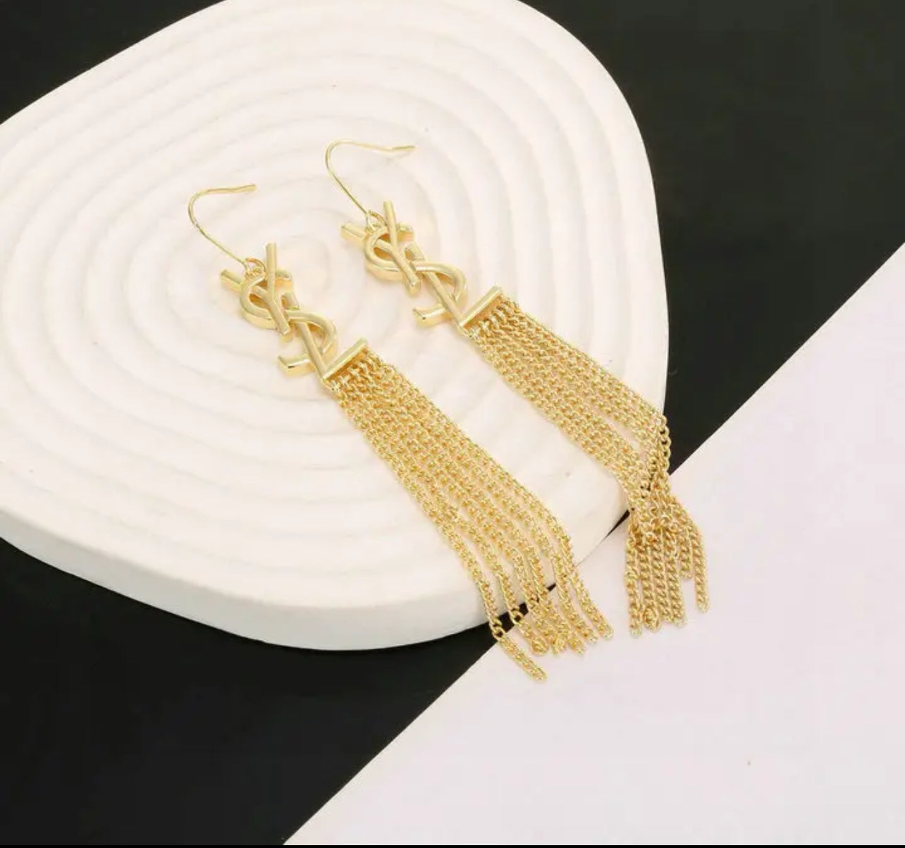 Logo Earrings