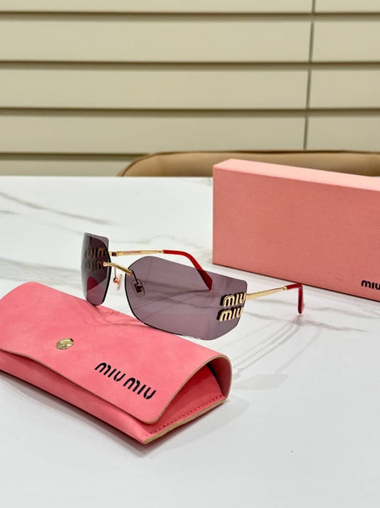 Red & gold sunglasses