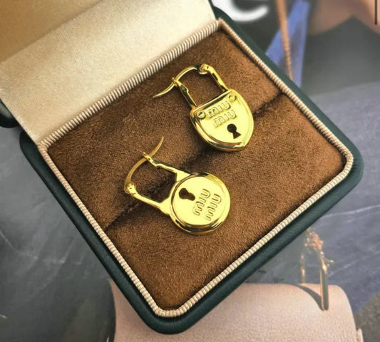 Logo Earrings