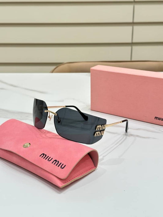 Black & gold sunglasses