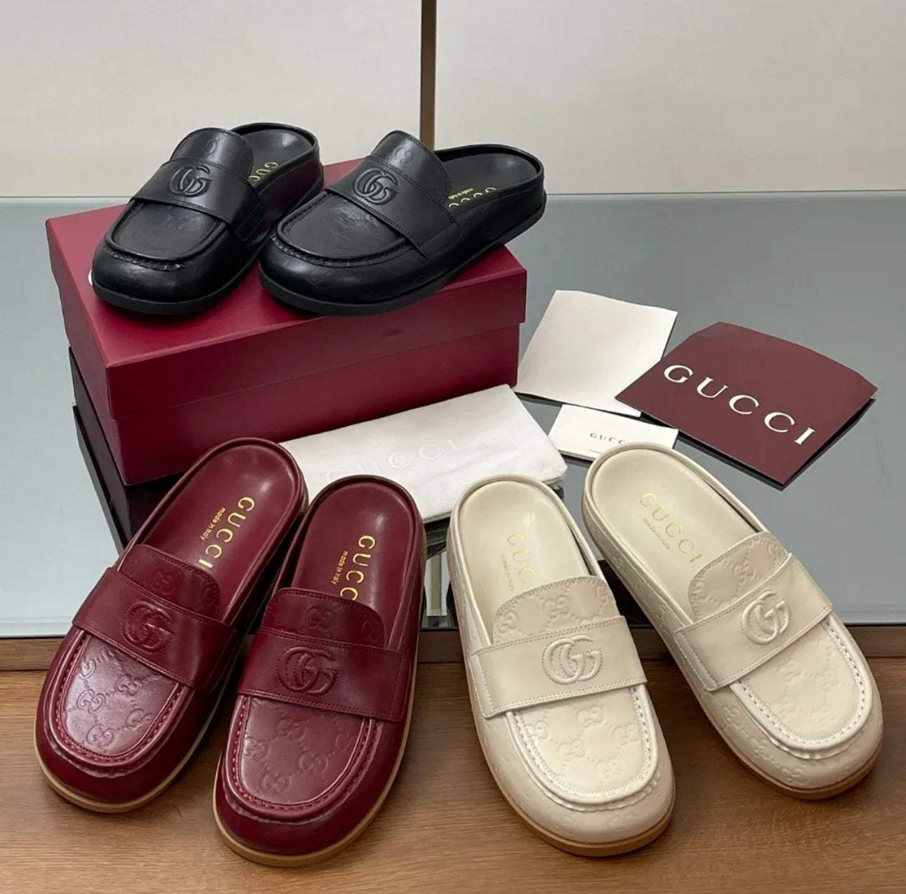 Leather Slippers
