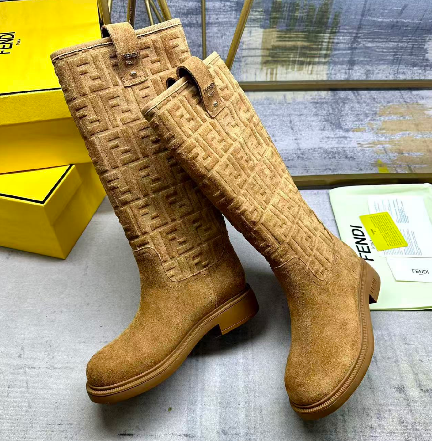 FF Suede Boots