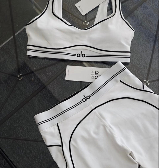 White leggings Set
