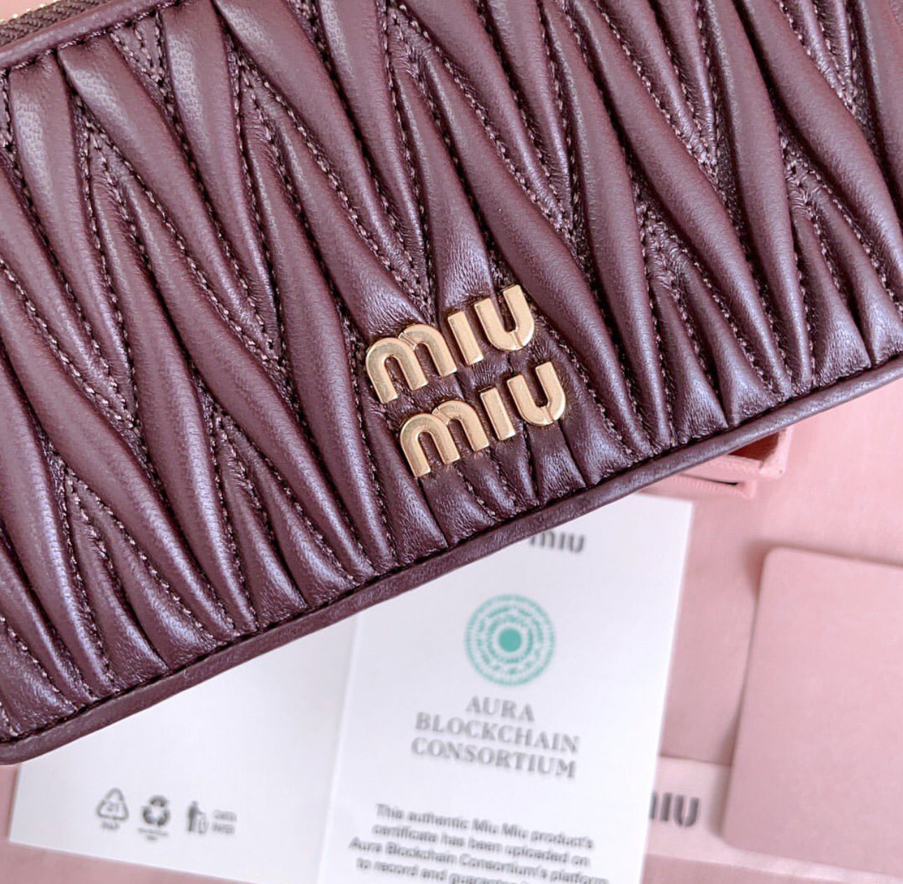Zipped Card Wallet