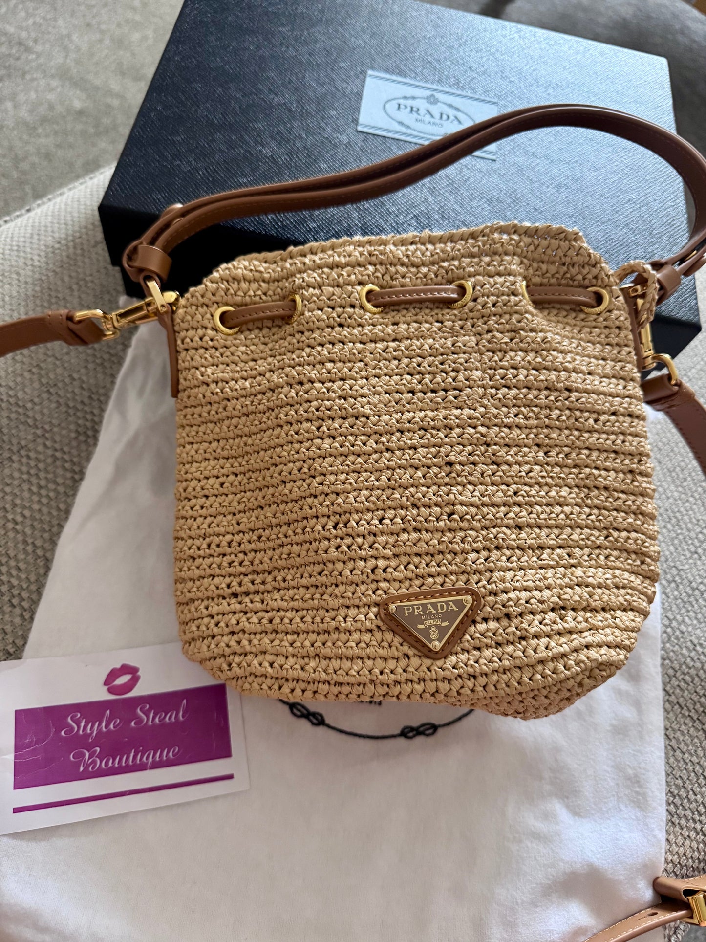 Raffia Mini Bag