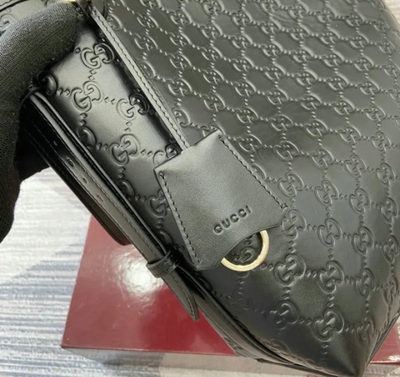 Emblem Small Shoulder Bag