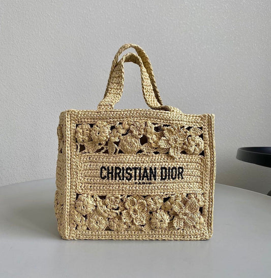 Crochet Book Tote