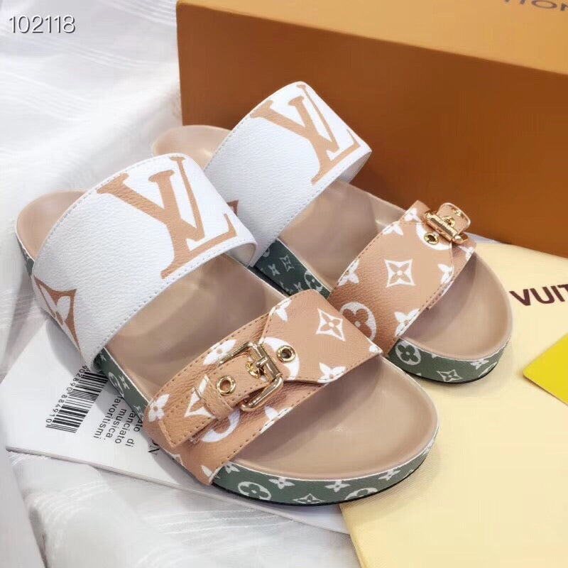 Giant Monogram Bom Dia Mules