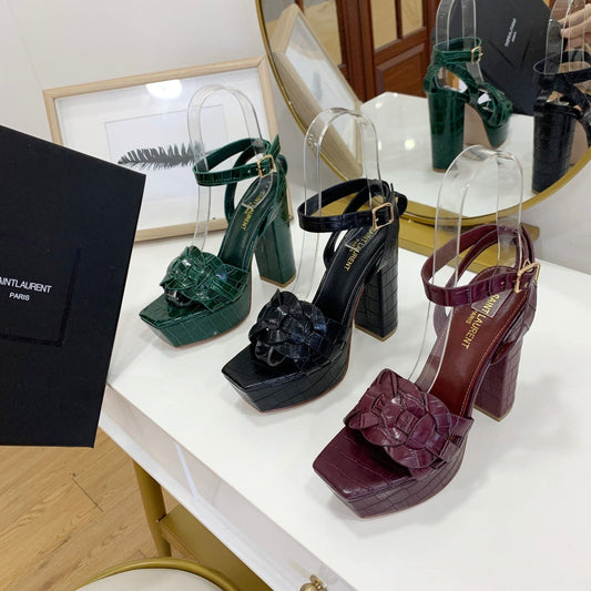 Tribute Embossed Sandals