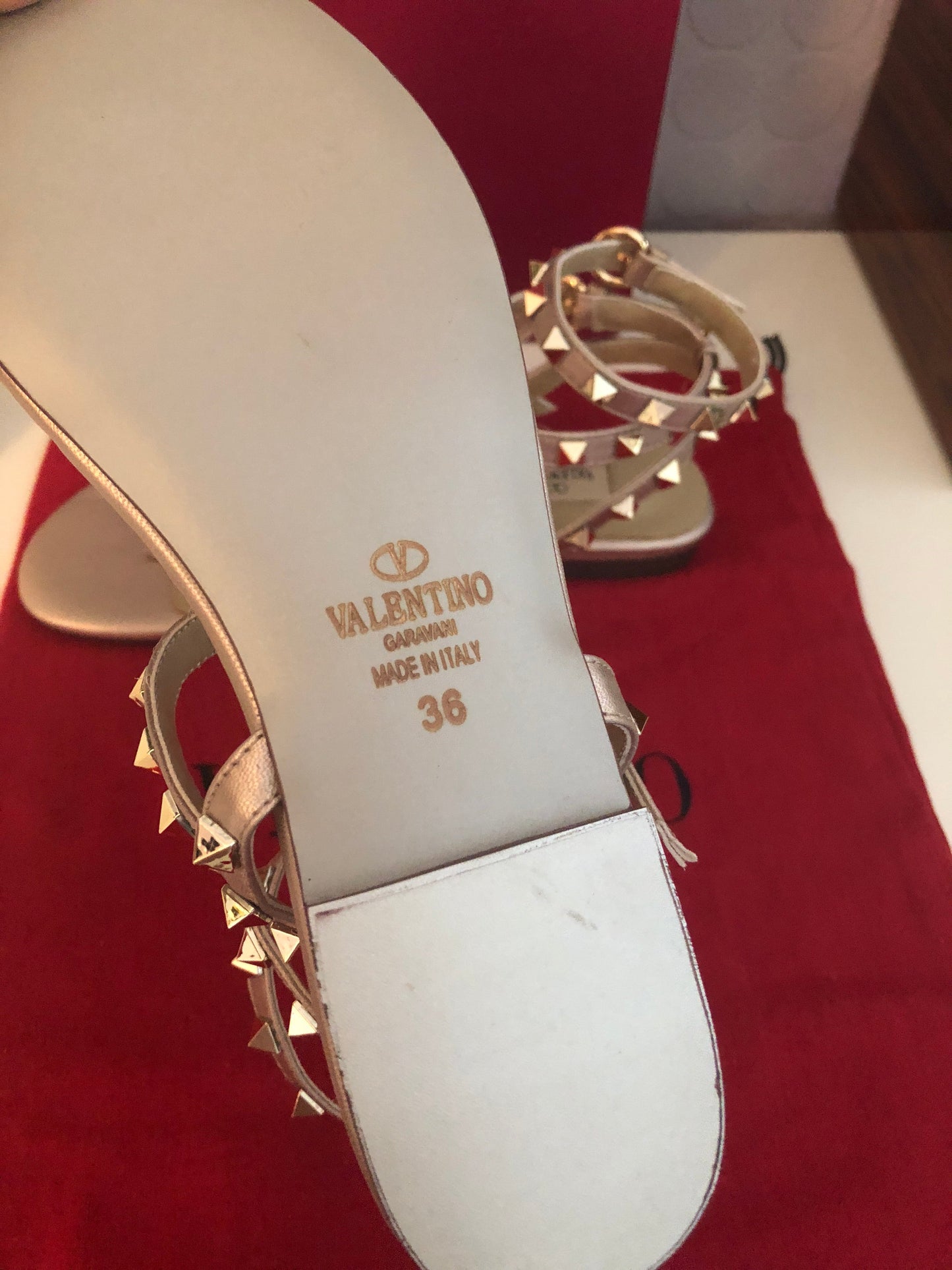 Rockstud Thong Sandals