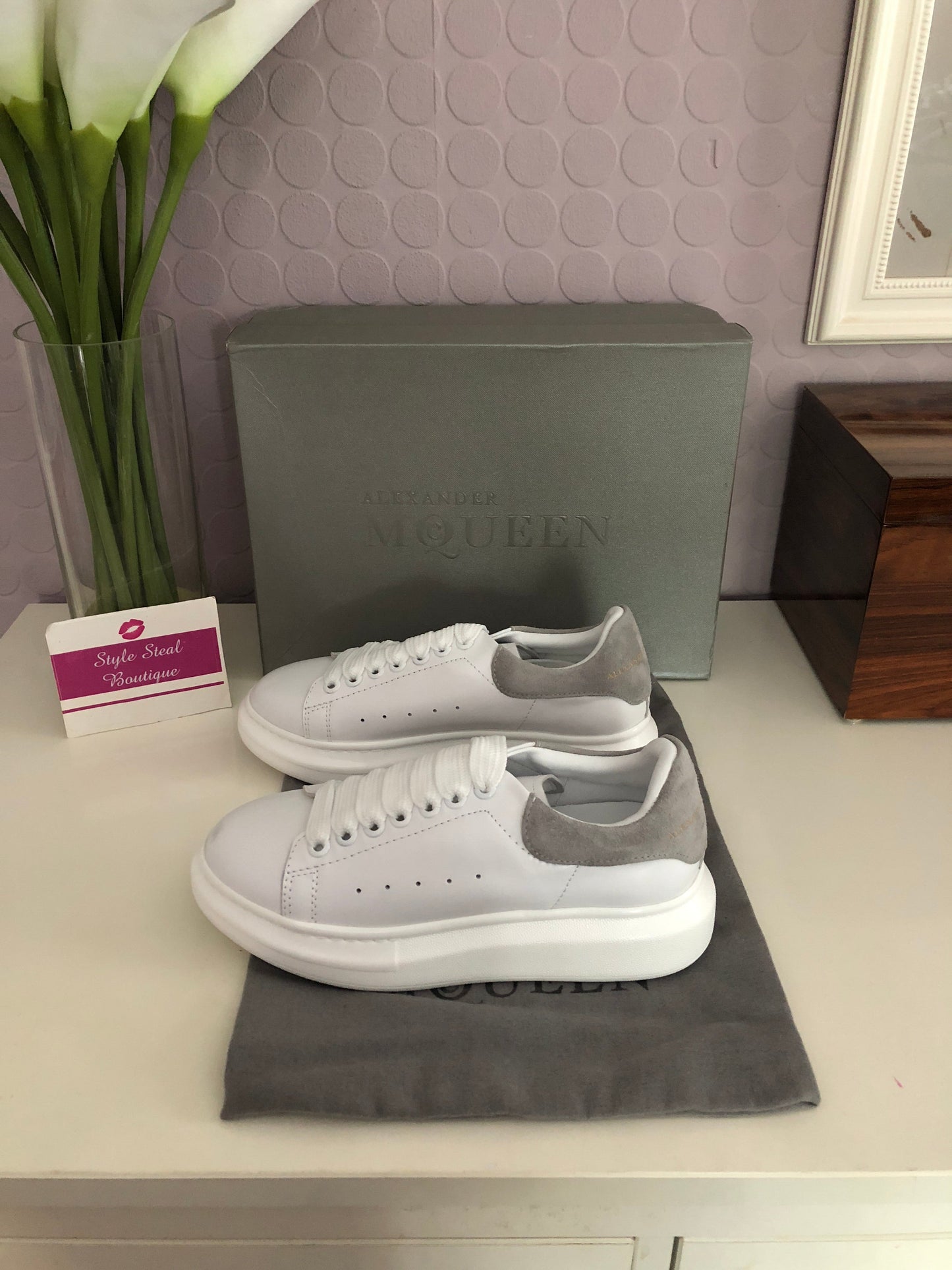 Oversized Sneaker Suede Ladies