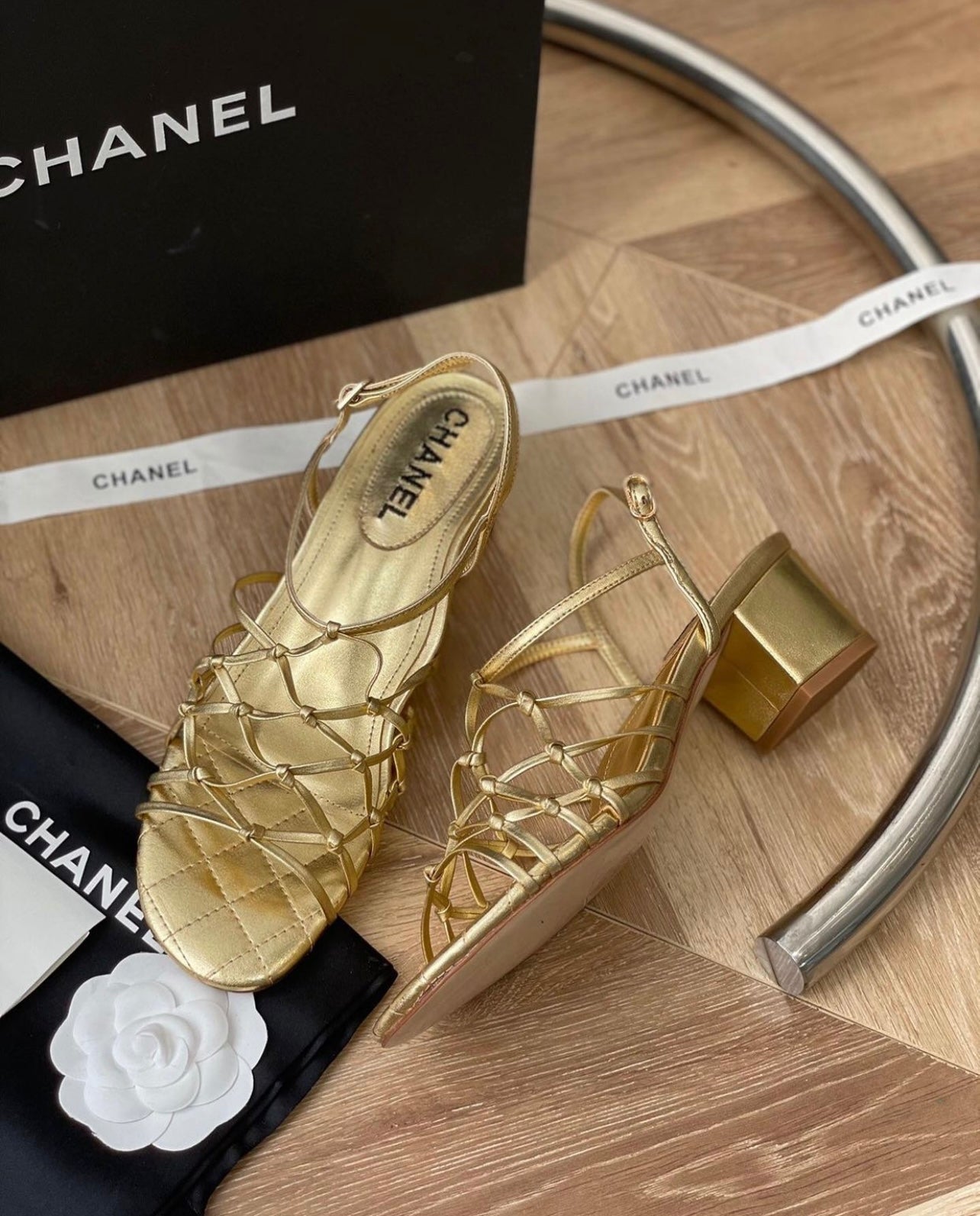 CC Leather Sandals