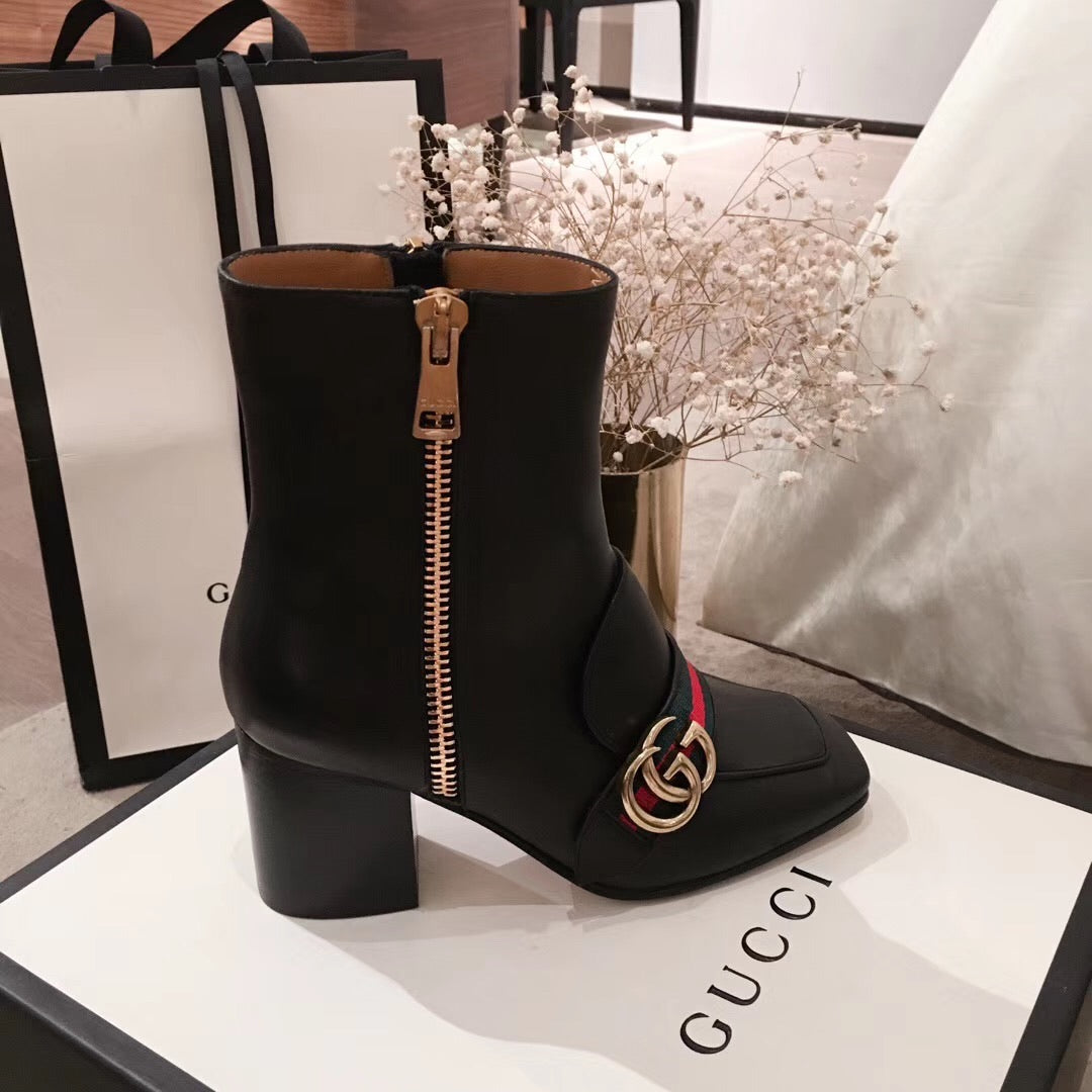 Leather Ankle Boots