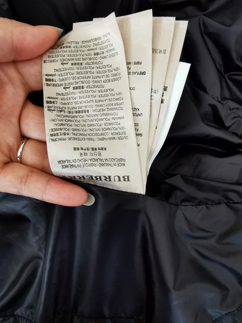 Logo Detail Puffer