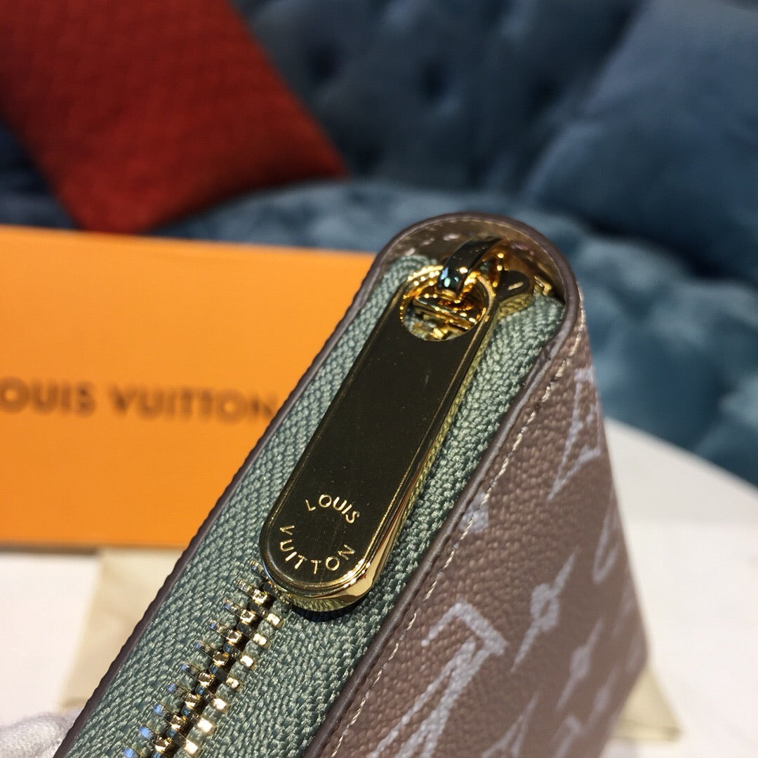 Zippy Giant Monogram Wallet