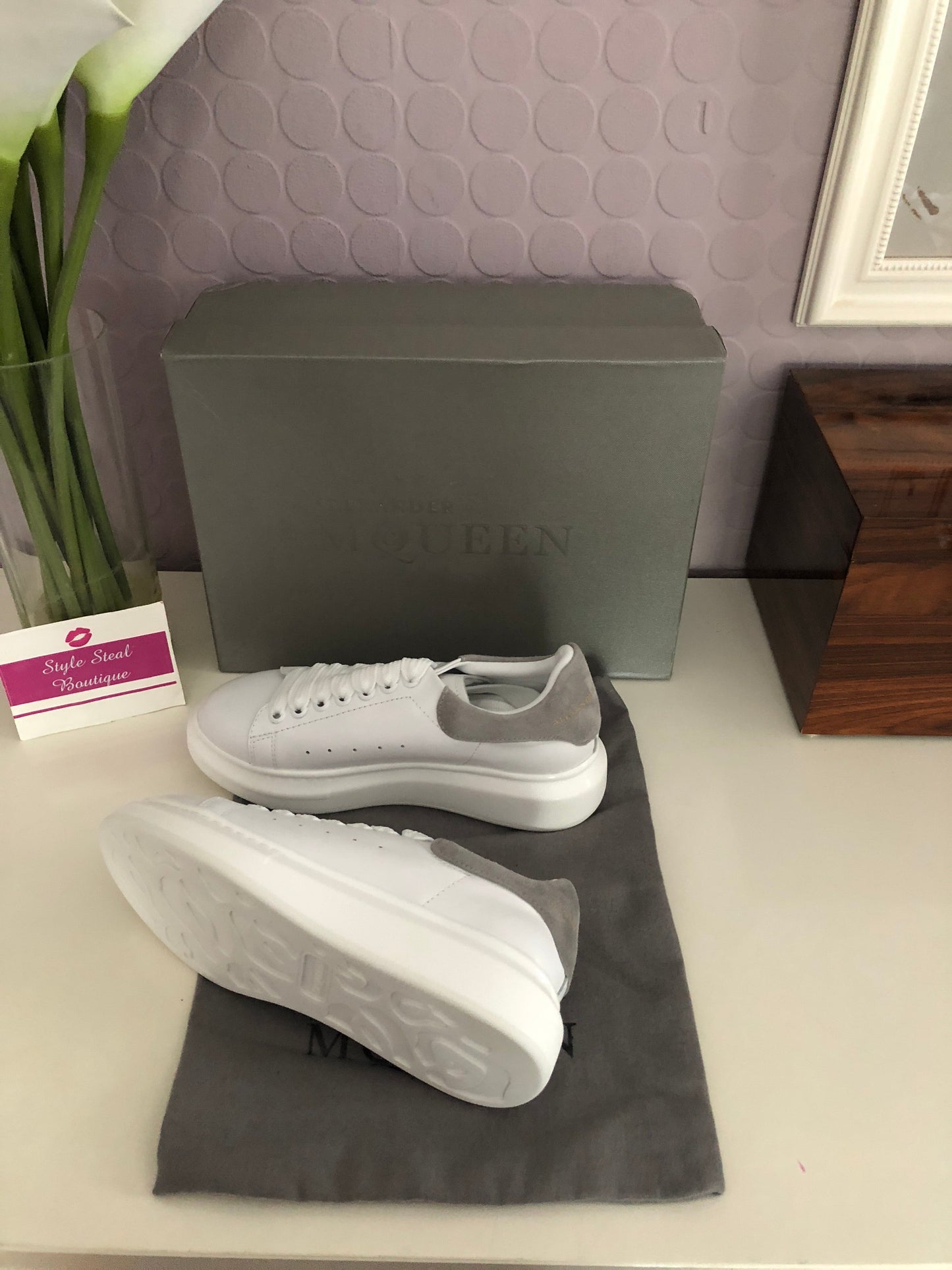 Oversized Sneaker Suede Ladies