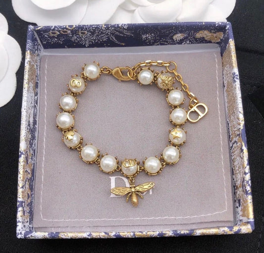 CD Pearl Bracelet
