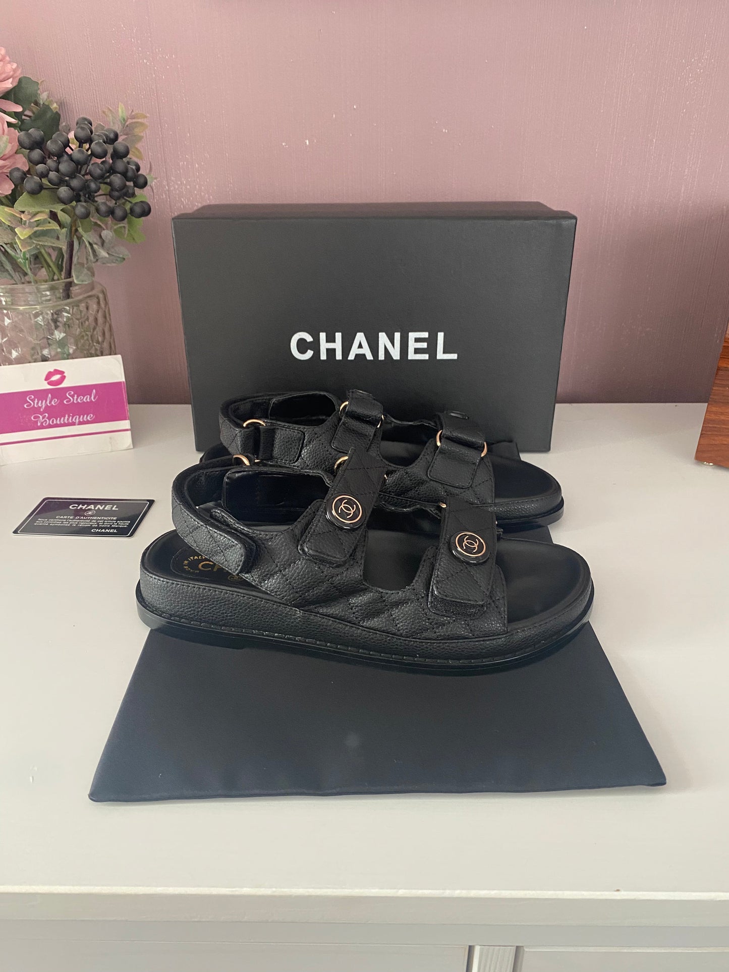 CC Button Dad Sandals