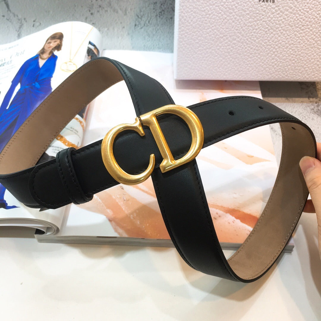 CD Leather Belt