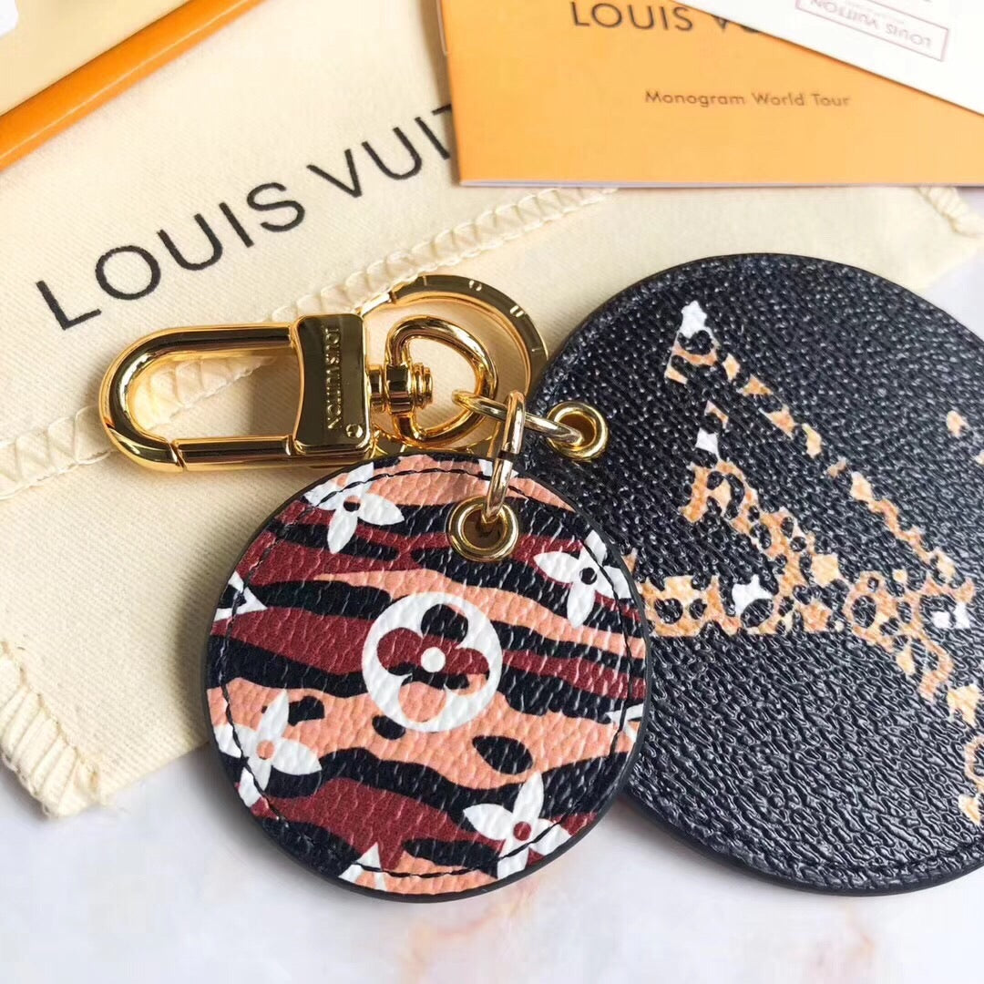 Monogram Jungle Bag Charm/Keychain