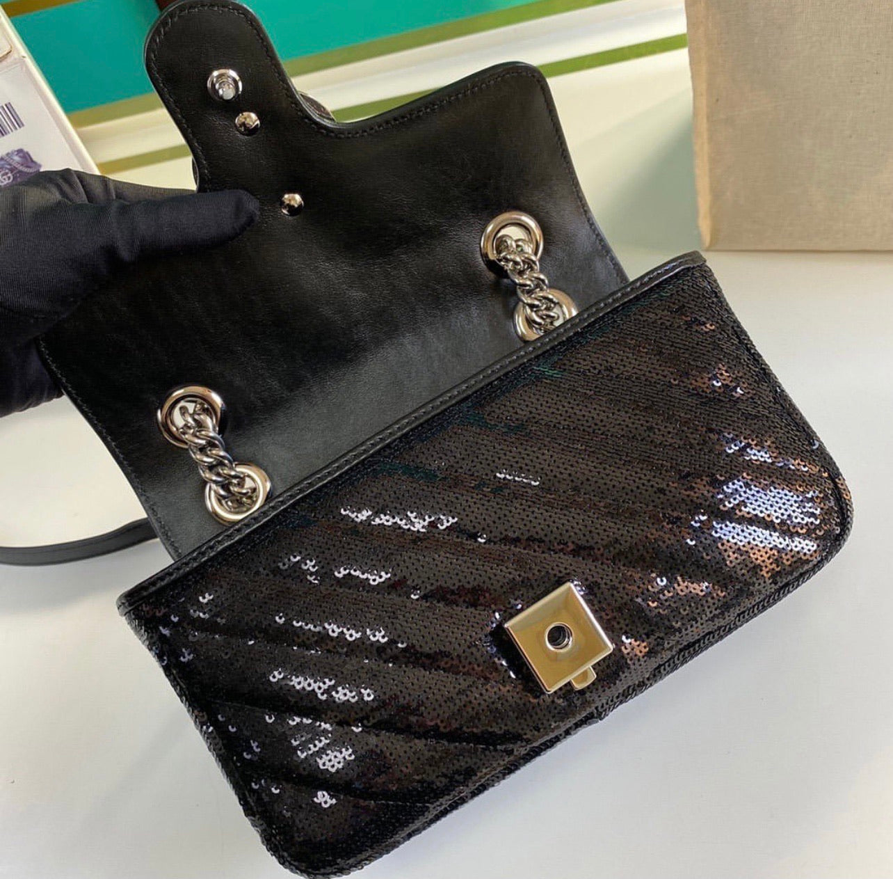 Marmont Mini Sequin